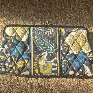 Floral Paisley Quilted Wallet